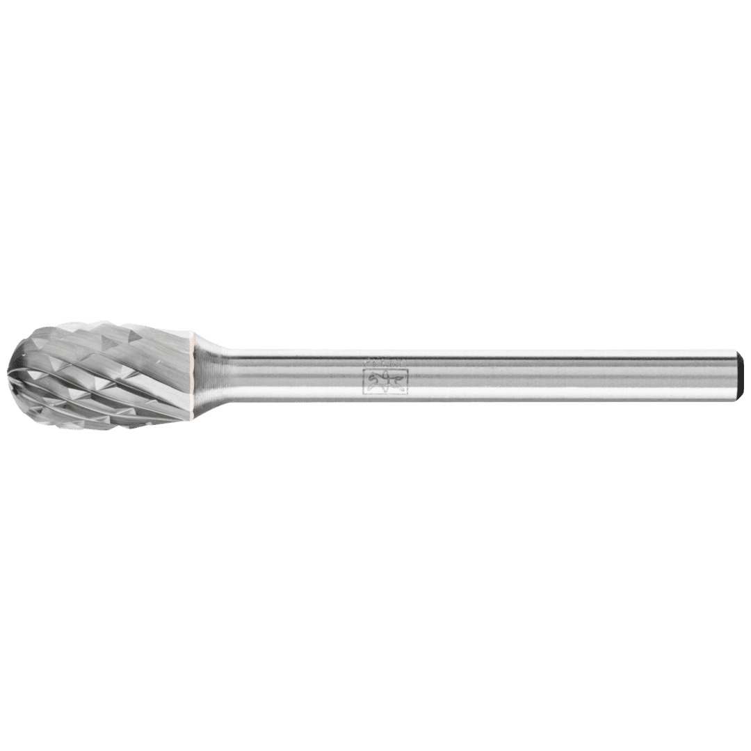 PFERD TOOLS Hartmetall Frässtift Tropfen TRE Ø 06x10mm Schaft-Ø 3 mm Z3P universal mittel kreuzverzahnt