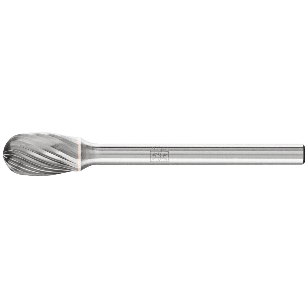 PFERD TOOLS Hartmetall Frässtift Tropfen TRE Ø 06x10mm Schaft-Ø 3 mm Z5 universal fein