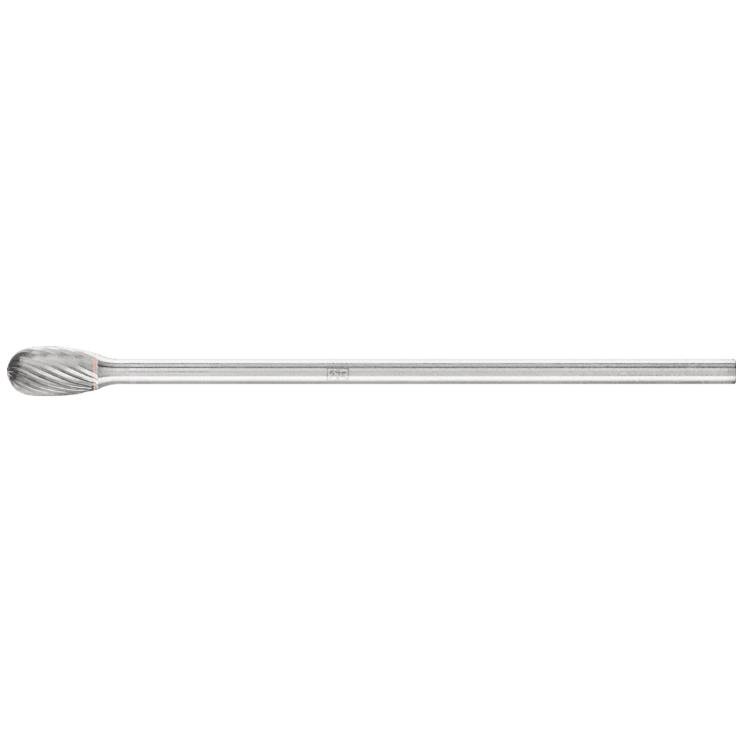 PFERD TOOLS Hartmetall Frässtift Tropfen TRE Ø 06x10mm Schaft-Ø 3x75 mm Z5 universal fein
