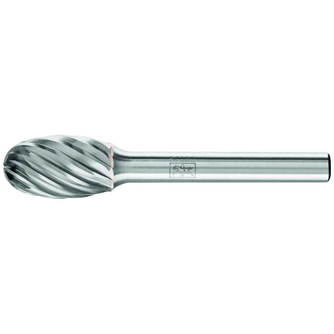 PFERD TOOLS Hartmetall Hochleistungsfrässtift INOX Tropfen TRE Ø 12x20mm Schaft-Ø 6 mm für Edelstahl