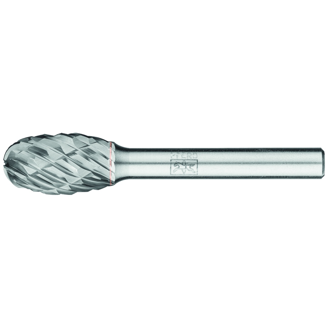 PFERD TOOLS Hartmetall Hochleistungsfrässtift STEEL Tropfen TRE Ø 12x20mm Schaft-Ø 6 mm für Stahl