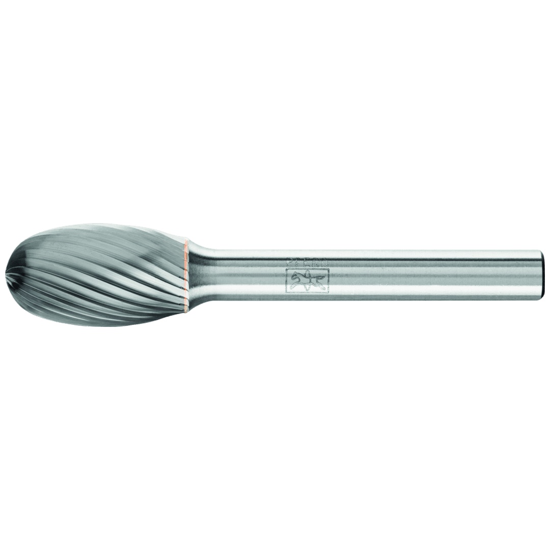 PFERD TOOLS Hartmetall Frässtift Tropfen TRE Ø 12x20mm Schaft-Ø 6 mm Z3 universal mittel