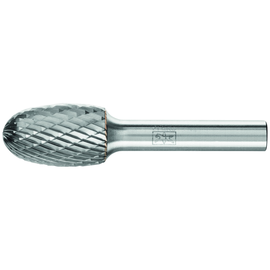PFERD TOOLS Hartmetall Frässtift Tropfen TRE Ø 16x25 mm Schaft-Ø 8 mm Z3P universal mittel kreuzverzahnt