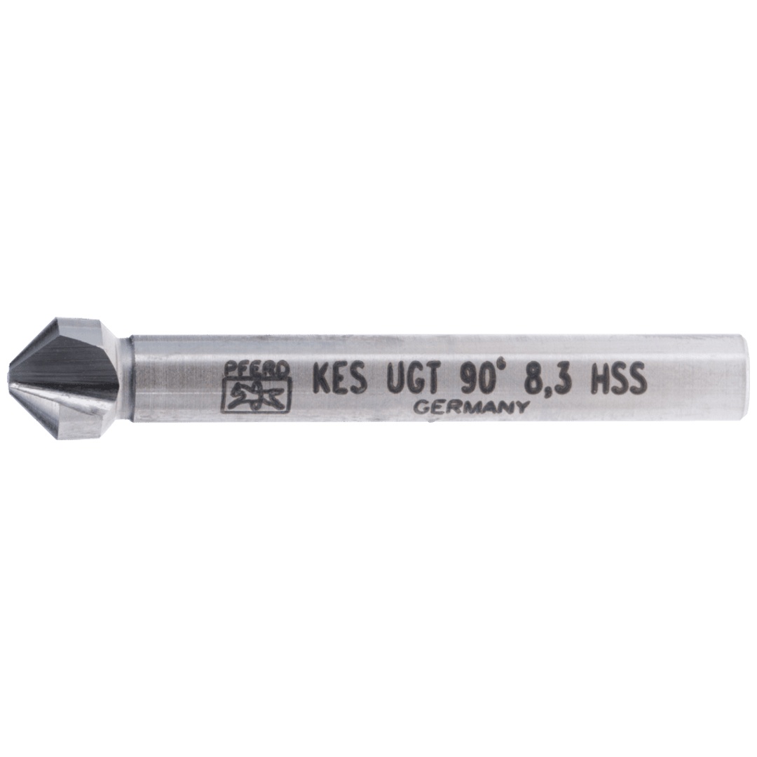 PFERD TOOLS HSS Kegel-und Entgratsenker UGT 90° Ø 8,3 mm Schaft-Ø 6 mm DIN 335 C mit Ungleichteilung