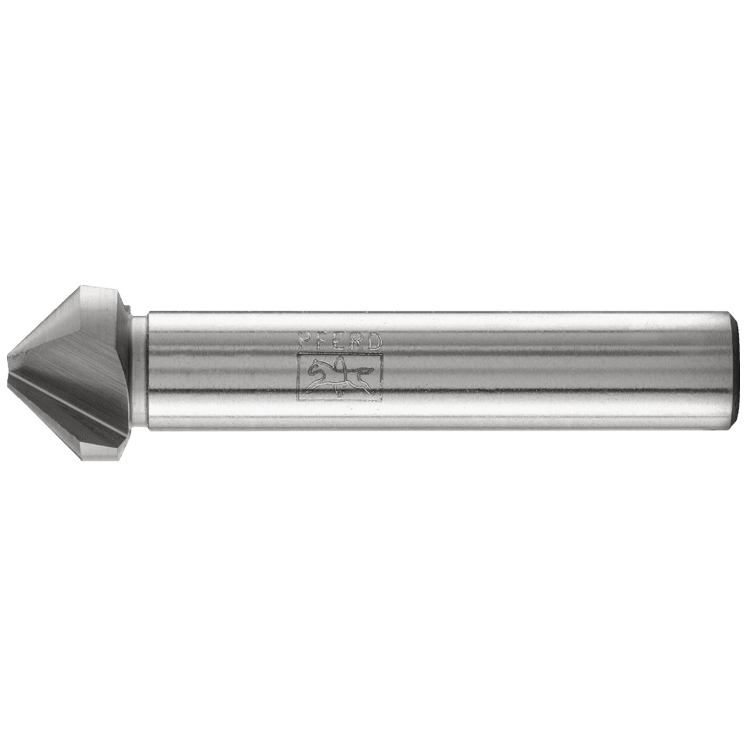 PFERD TOOLS HSSE Co5 Kegel-und Entgratsenker 90° Ø 15 mm Schaft-Ø 10 mm DIN 335 C mit Ungleichteilung