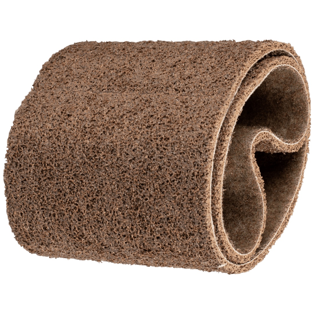 PFERD TOOLS Vlies Schleifband VB 100x282 mm A100 G für Feinschliff und Finish für Walze Ø 90x100mm