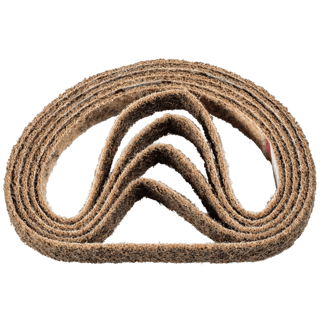 PFERD TOOLS Vlies Schleifband VB 20x520mm A100 G für Feinschliff und Finish mit Bandschleifer