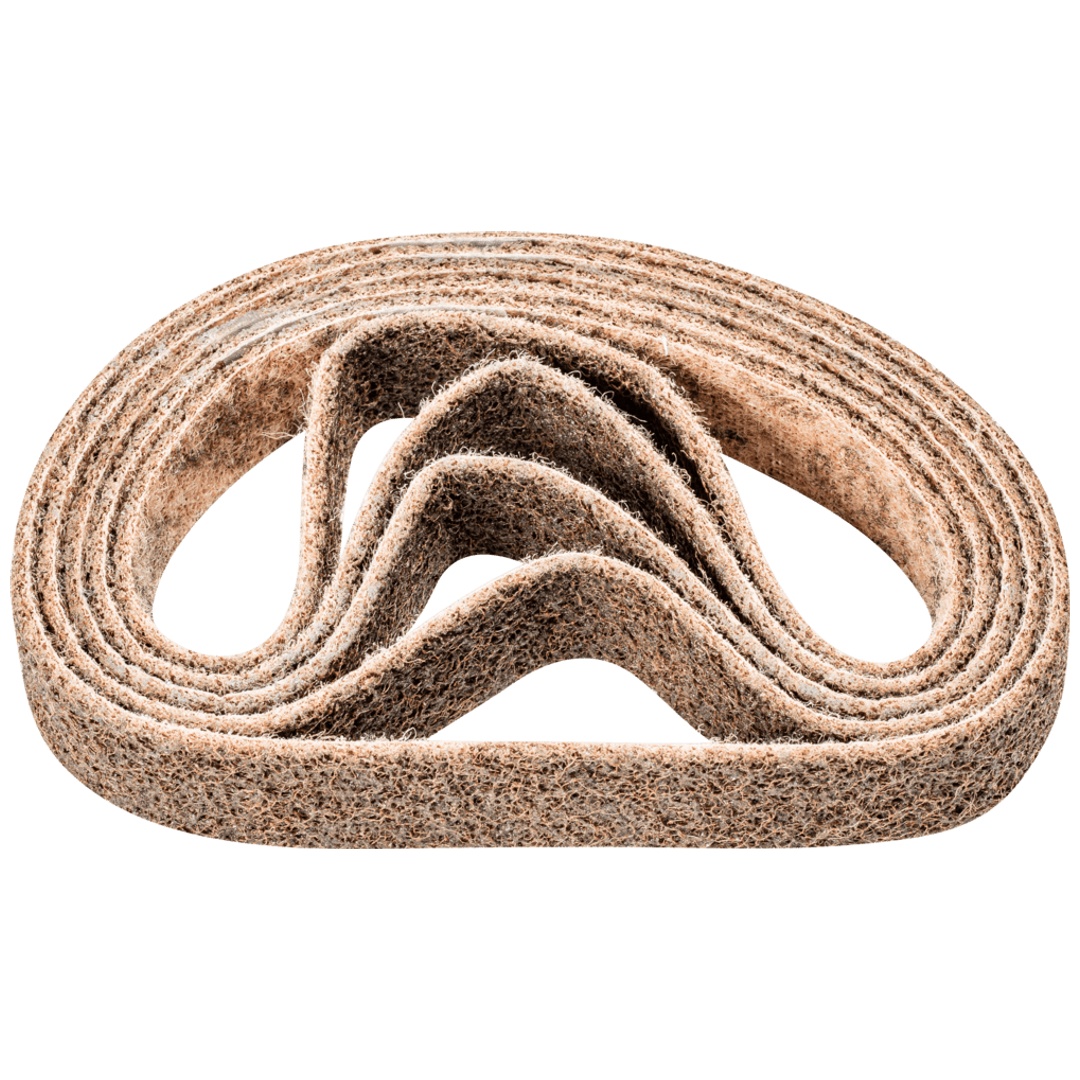 PFERD TOOLS Vlies Schleifband VB 30x533 mm A100 G für Feinschliff und Finish mit Rohrbandschleifer