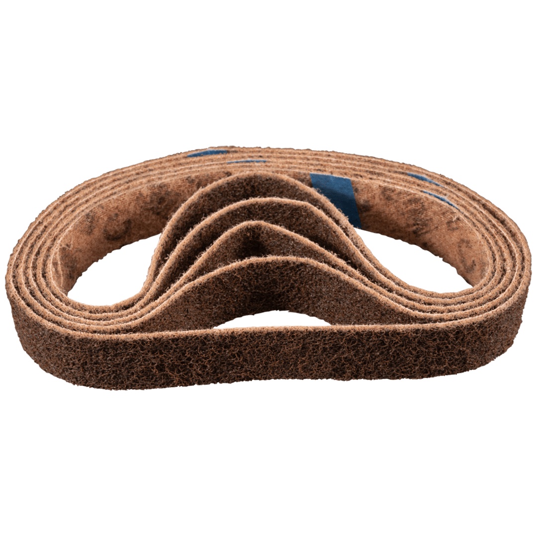 PFERD TOOLS Vlies Schleifband VB 40x760 mm A100 G für Feinschliff und Finish mit Rohrbandschleifer
