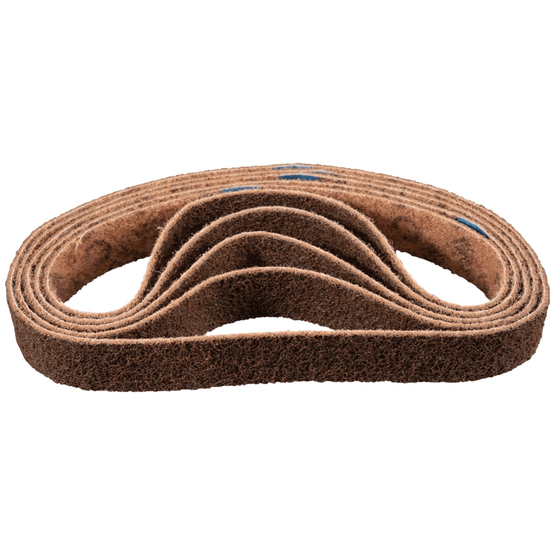 PFERD TOOLS Vlies Schleifband VB 40x820 mm A100 G für Feinschliff und Finish mit Rohrbandschleifer