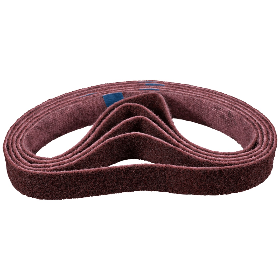 PFERD TOOLS Vlies Schleifband VB 40x820 mm A180 M für Feinschliff und Finish mit Rohrbandschleifer