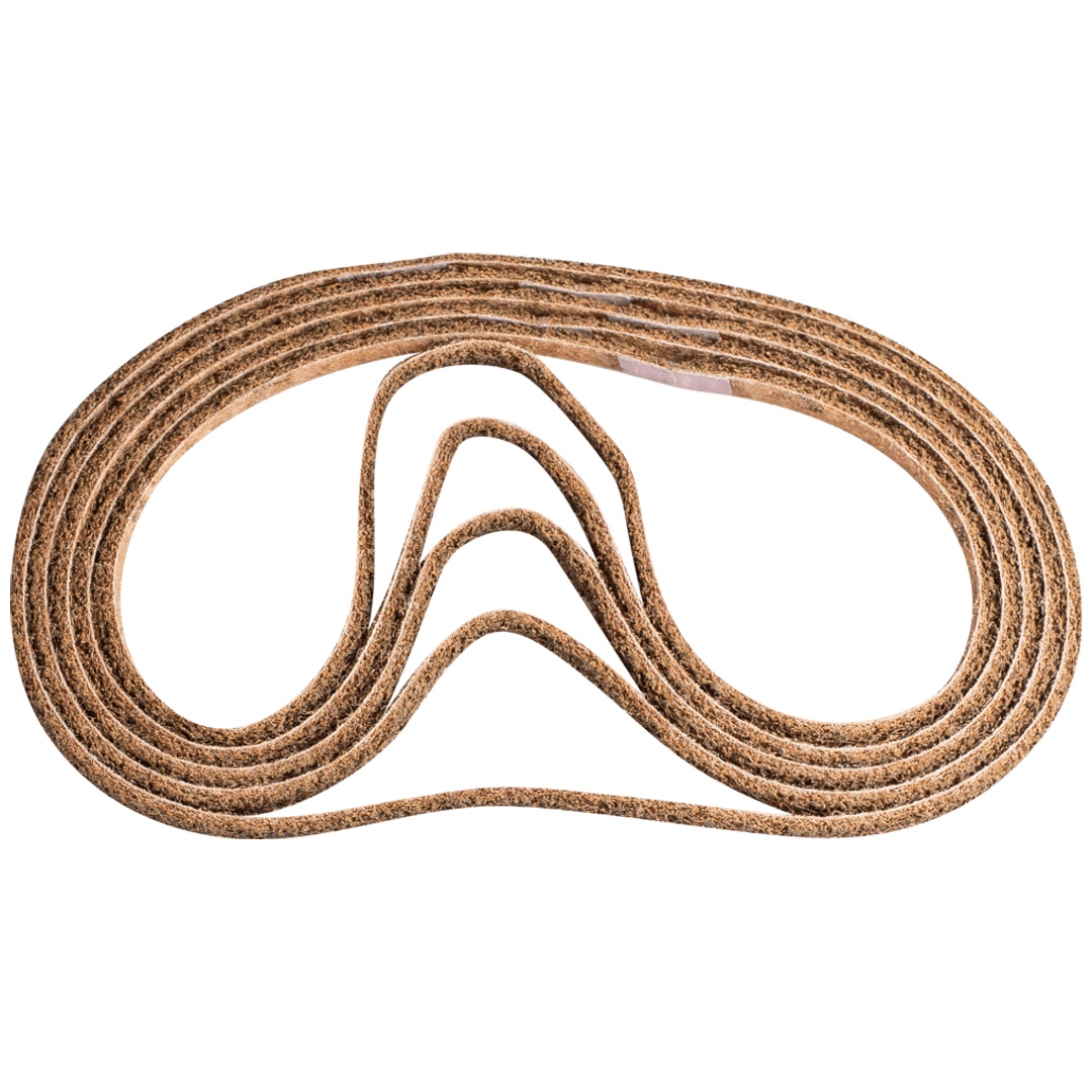 PFERD TOOLS Vlies Schleifband VB 6x610mm A100 G für Feinschliff und Finish mit Bandschleifer