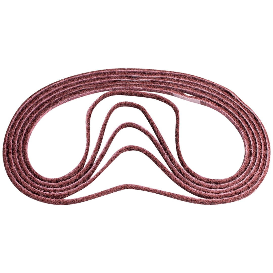 PFERD TOOLS Vlies Schleifband VB 6x610mm A180 M für Feinschliff und Finish mit Bandschleifer