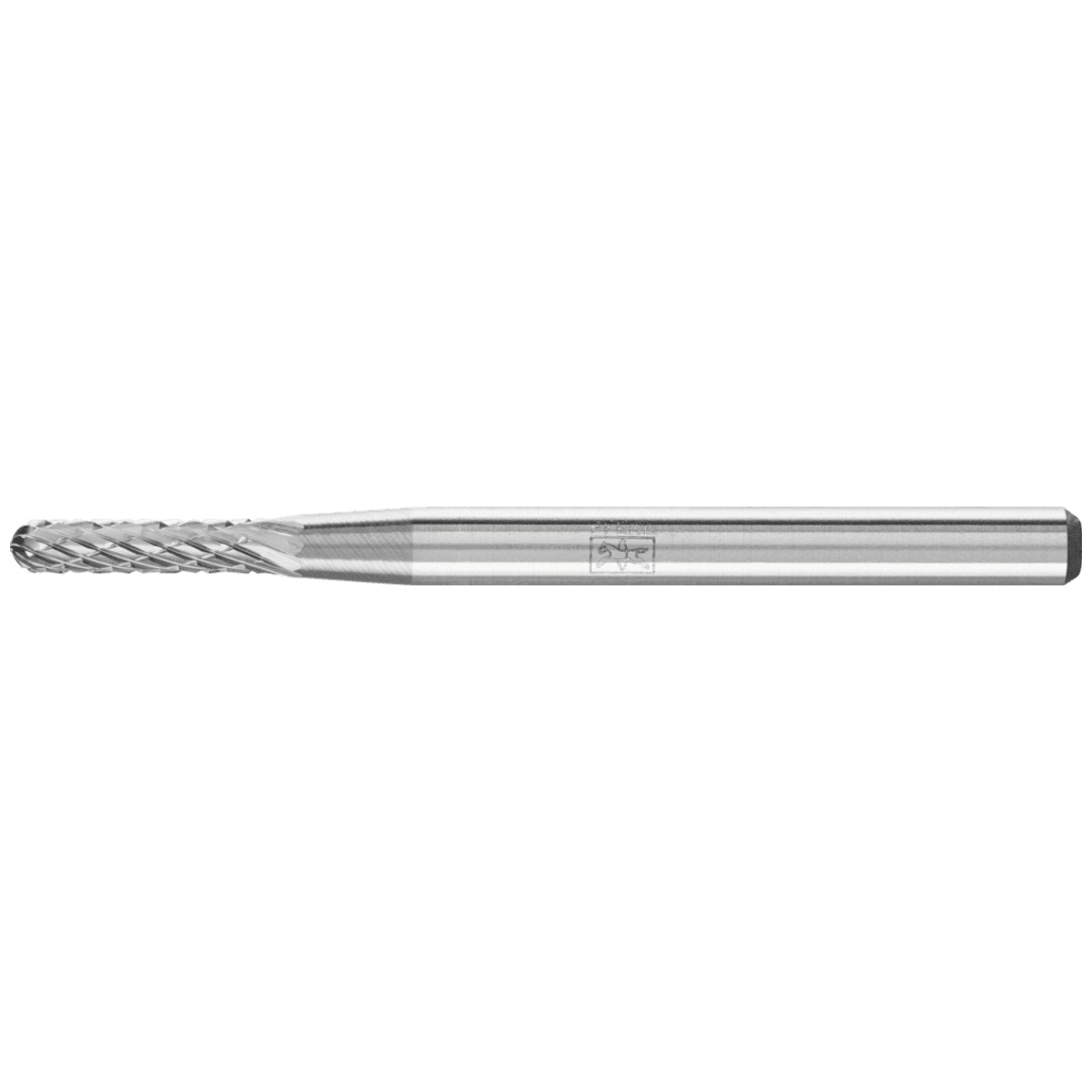 PFERD TOOLS Hartmetall Frässtift Walzenrund WRC Ø 02x10mm Schaft-Ø 3 mm Z4 universal mittel fein