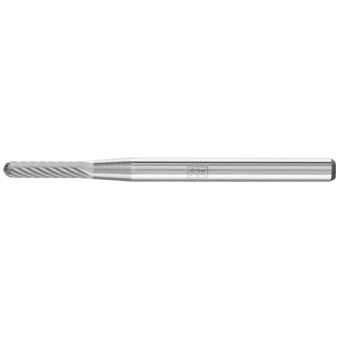 PFERD TOOLS Hartmetall Frässtift Walzenrund WRC Ø 02x10mm Schaft-Ø 3 mm Z5 universal fein
