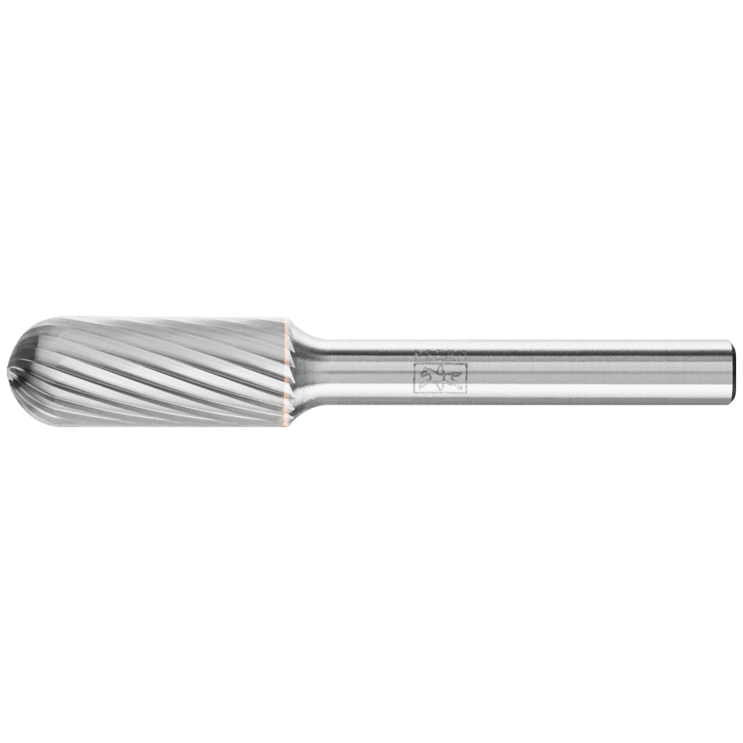 PFERD TOOLS Hartmetall Frässtift Walzenrund WRC Ø 10x25 mm Schaft-Ø 6 mm Z3 universal mittel
