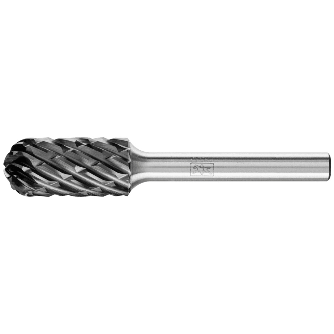PFERD TOOLS Hartmetall Hochleistungsfrässtift STEEL Walzenrund WRC Ø 12x25 mm Schaft-Ø 6 mm HICOAT Stahl