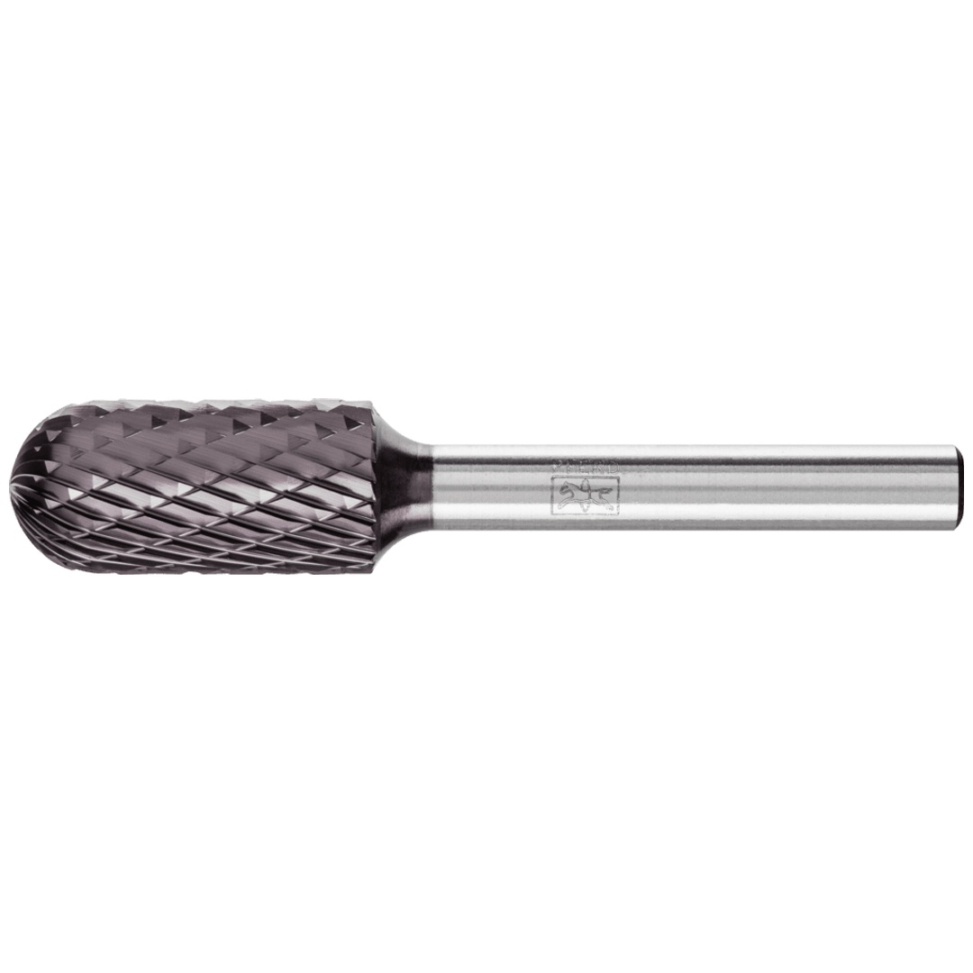 PFERD TOOLS Hartmetall Frässtift Walzenrund WRC Ø 12x25mm Schaft-Ø 6mm Z3P universal mittel kreuzverzahnt HICOAT