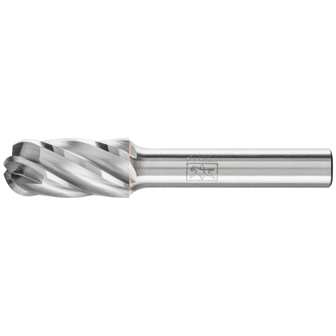 PFERD TOOLS Hartmetall Hochleistungsfrässtift ALU Walzenrund WRC Ø 12x25mm Schaft-Ø 8mm für Alu/NE Metalle