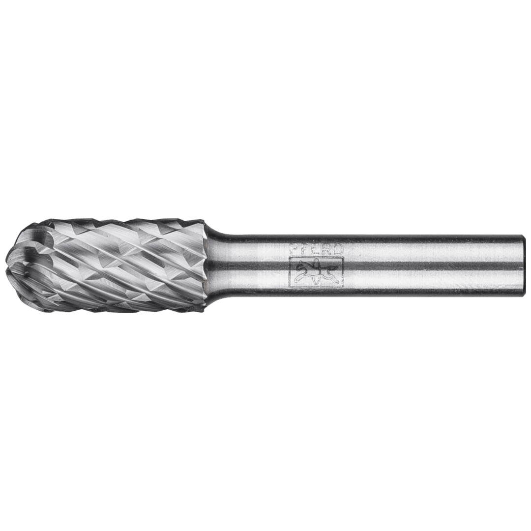 PFERD TOOLS Hartmetall Hochleistungsfrässtift CAST Walzenrund WRC Ø 12x25 mm Schaft-Ø 8 mm für Gußeisen