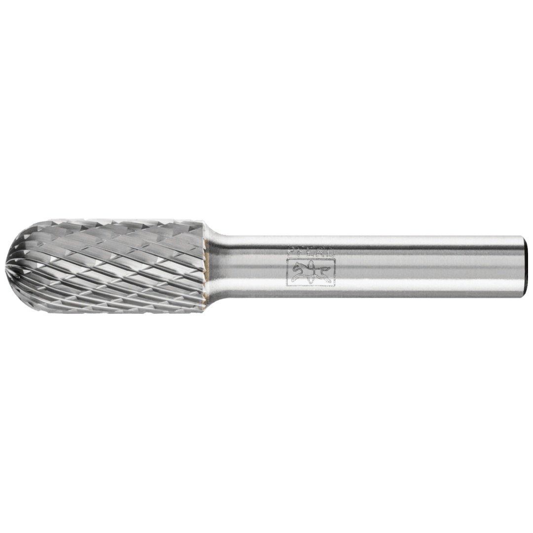 PFERD TOOLS Hartmetall Hochleistungsfrässtift TOUGH Walzenrund WRC Ø 12x25 mm Schaft-Ø 8 mm schlagfest