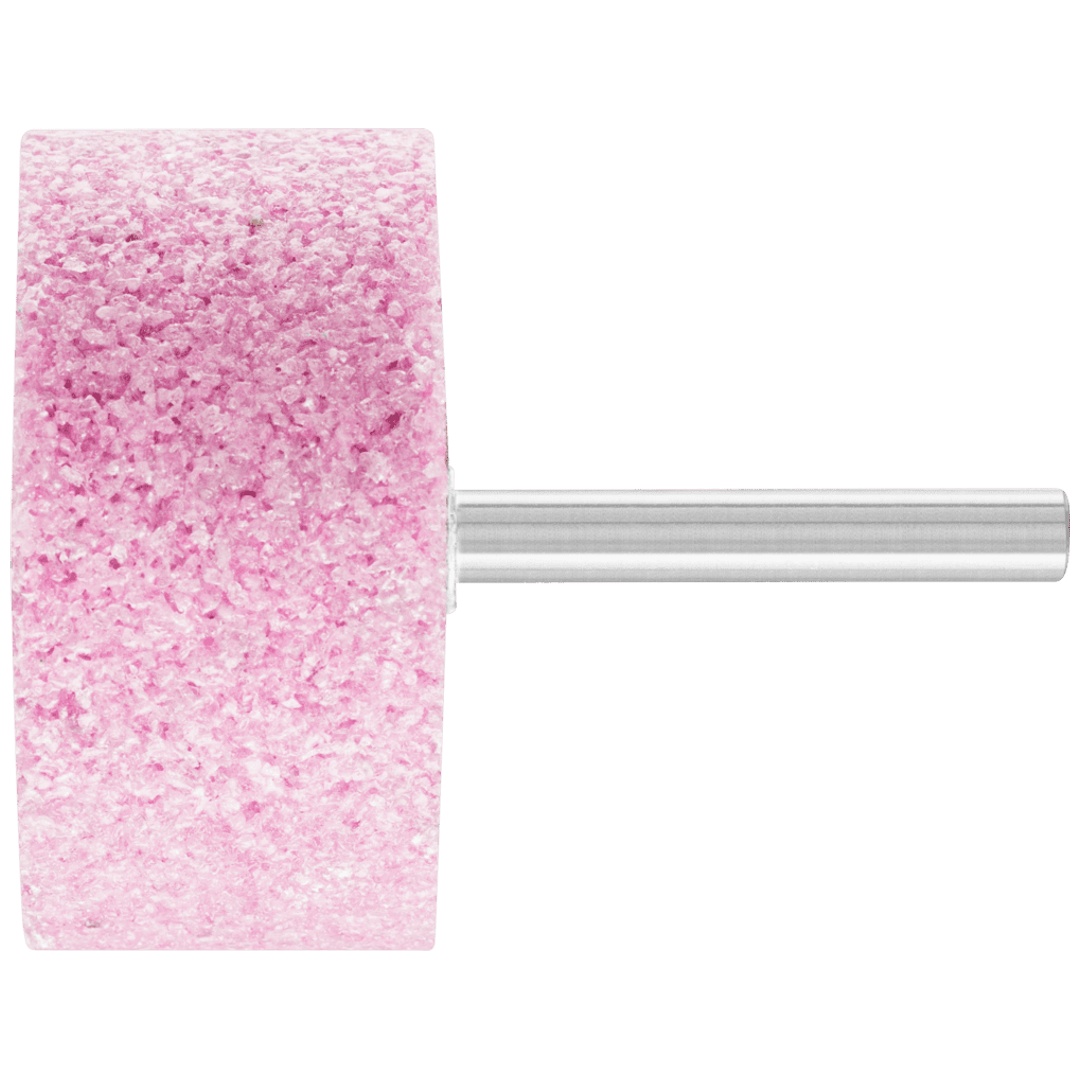PFERD TOOLS STEEL EDGE Schleifstift Zylinder Ø 50x25 mm Schaft-Ø 6 mm A24 für Stahl- und Stahlguss