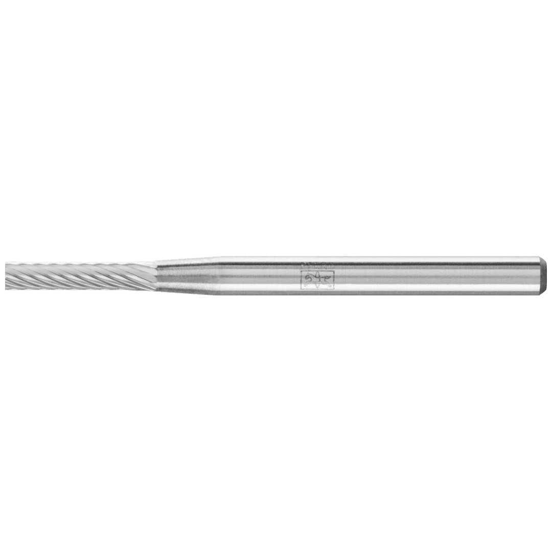 PFERD TOOLS Hartmetall Frässtift Zylinder ZYA Ø 02x10mm Schaft-Ø 3 mm Z5 universal fein