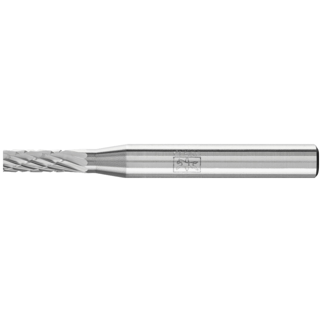 PFERD TOOLS Hartmetall Frässtift Zylinder ZYA Ø 04x13 mm Schaft-Ø 6 mm Z3P universal mittel kreuzverzahnt