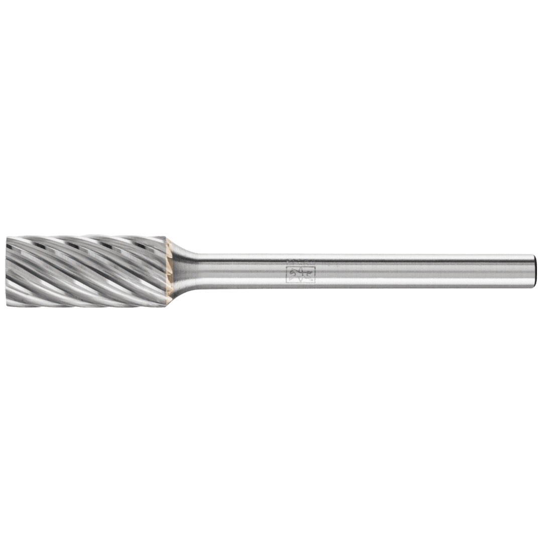 PFERD TOOLS Hartmetall Hochleistungsfrässtift INOX Zylinder ZYA Ø 06x13 mm Schaft-Ø 3 mm für Edelstahl