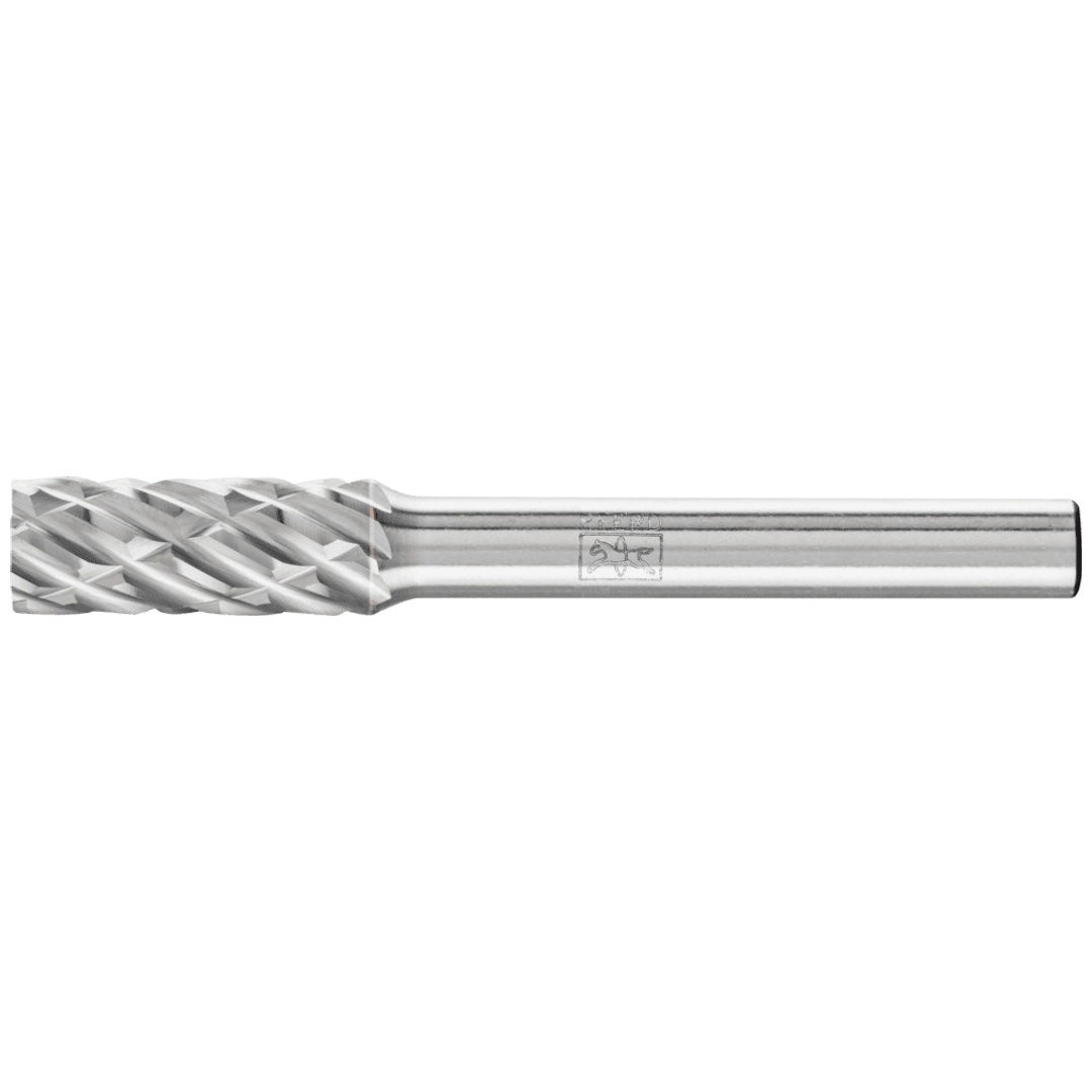 PFERD TOOLS Hartmetall Hochleistungsfrässtift STEEL Zylinder ZYA Ø 08x20mm Schaft-Ø 6 mm für Stahl