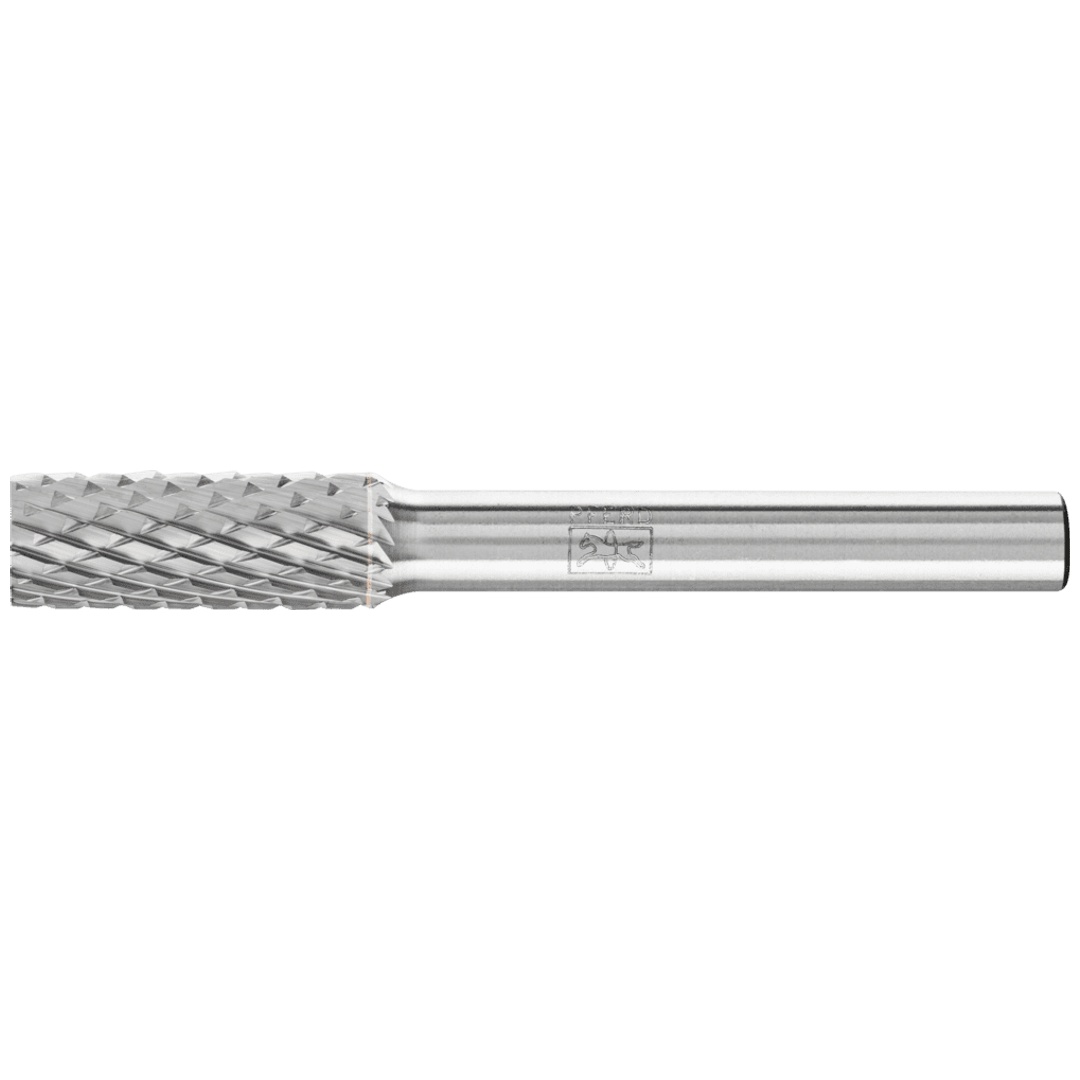 PFERD TOOLS Hartmetall Frässtift Zylinder ZYA Ø 08x20mm Schaft-Ø 6 mm Z4 universal mittel fein