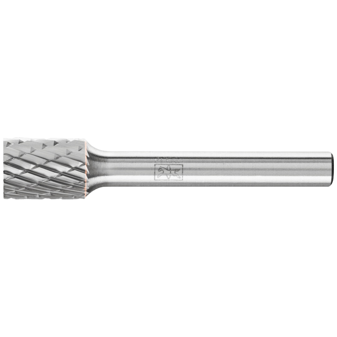 PFERD TOOLS Hartmetall Frässtift Zylinder ZYA Ø 10x13 mm Schaft-Ø 6 mm Z3P universal mittel kreuzverzahnt