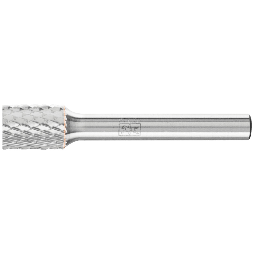 PFERD TOOLS Hartmetall Frässtift Zylinder ZYA Ø 10x13 mm Schaft-Ø 6 mm Z4 universal mittel fein