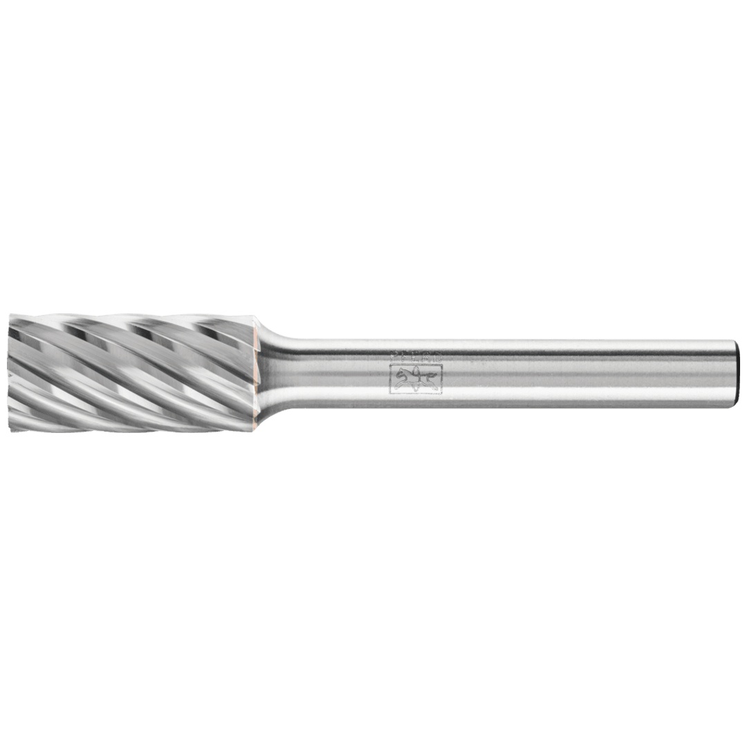 PFERD TOOLS Hartmetall Hochleistungsfrässtift INOX Zylinder ZYA Ø 10x20mm Schaft-Ø 6 mm für Edelstahl