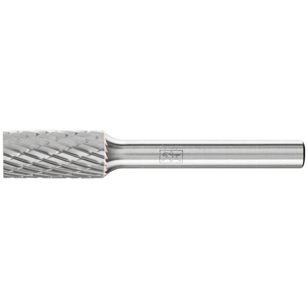 PFERD TOOLS Hartmetall Frässtift Zylinder ZYA Ø 10x20mm Schaft-Ø 6 mm Z3P universal mittel kreuzverzahnt