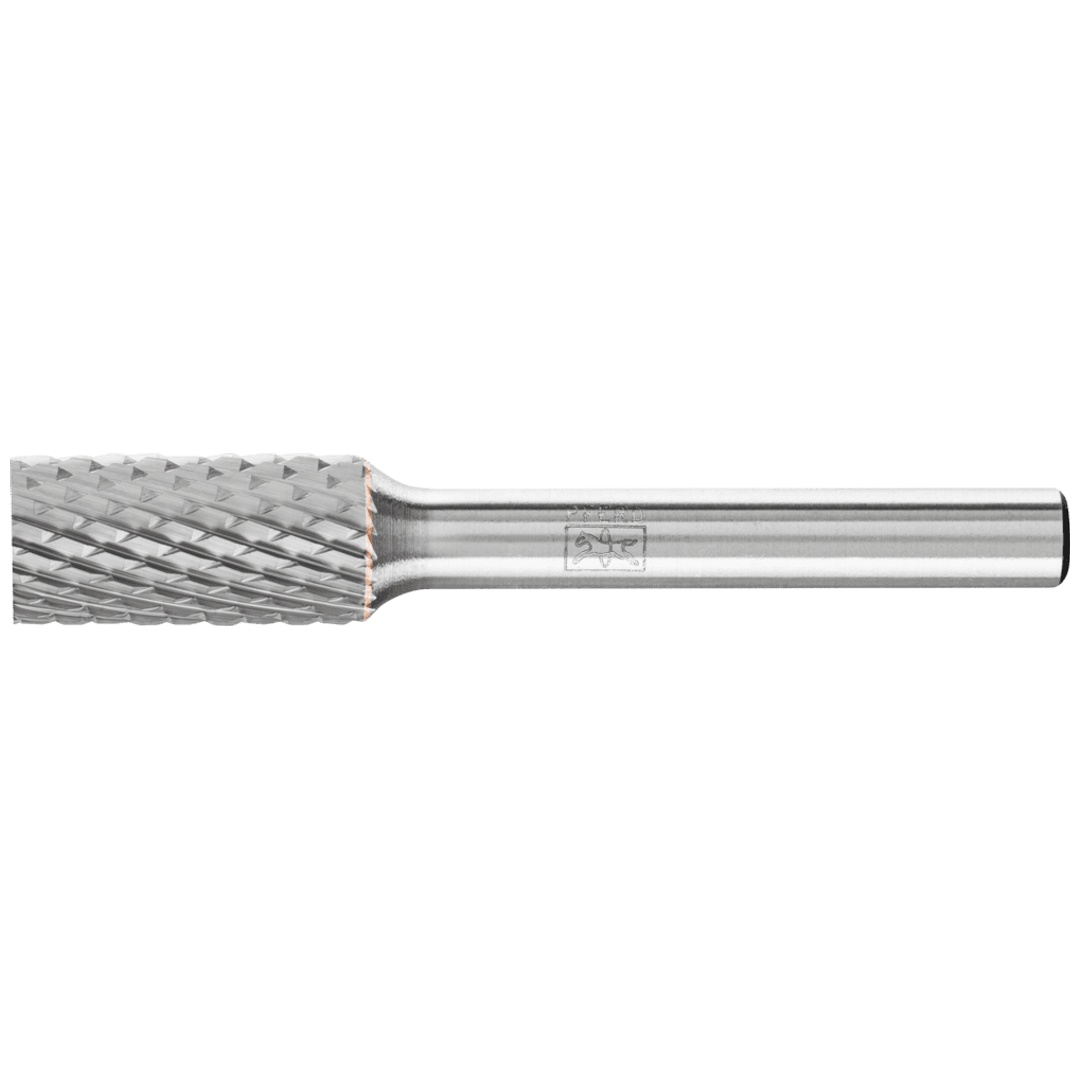 PFERD TOOLS Hartmetall Frässtift Zylinder ZYA Ø 10x20mm Schaft-Ø 6 mm Z4 universal mittel fein