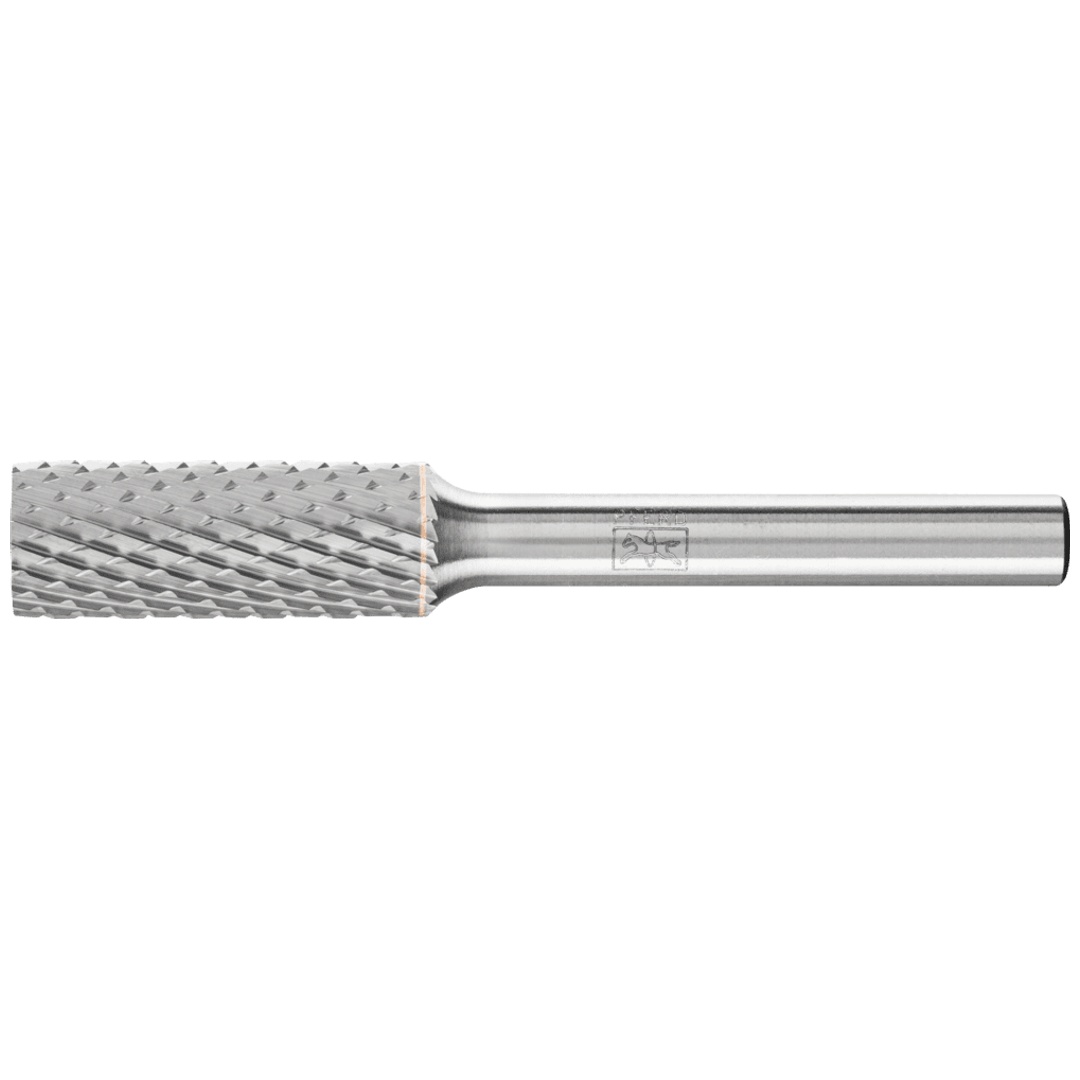 PFERD TOOLS Hartmetall Frässtift Zylinder ZYA Ø 10x25 mm Schaft-Ø 6 mm Z4 universal mittel fein
