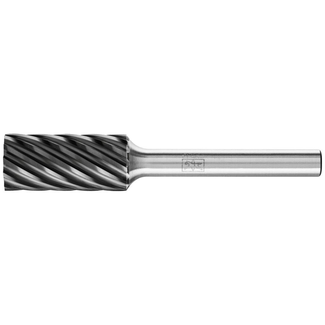 PFERD TOOLS Hartmetall Hochleistungsfrässtift INOX Zylinder ZYA Ø 12x25 mm Schaft-Ø 6 mm HICOAT Edelstahl