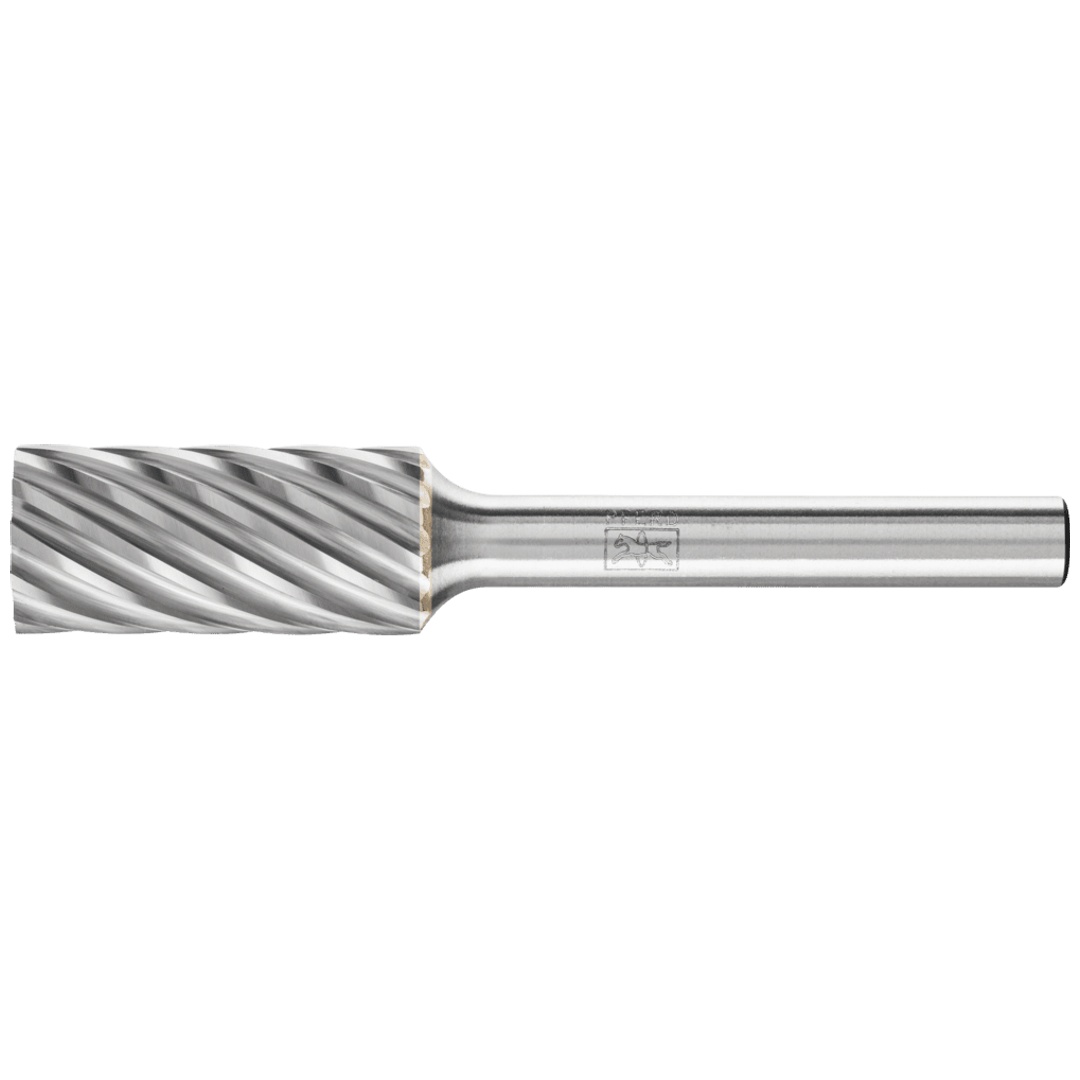 PFERD TOOLS Hartmetall Hochleistungsfrässtift INOX Zylinder ZYA Ø 12x25 mm Schaft-Ø 6 mm für Edelstahl