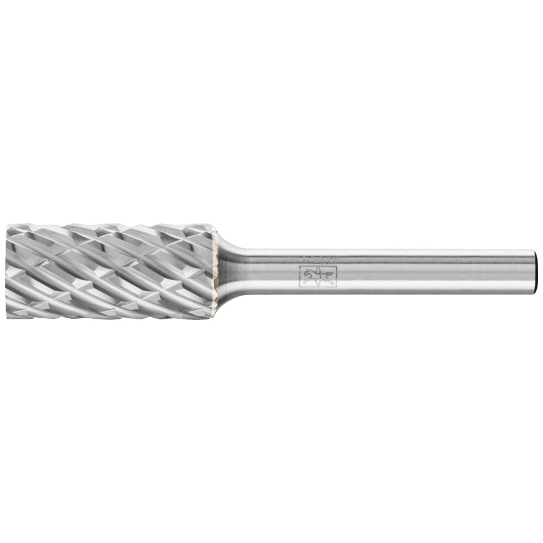 PFERD TOOLS Hartmetall Hochleistungsfrässtift STEEL Zylinder ZYA Ø 12x25 mm Schaft-Ø 6 mm für Stahl