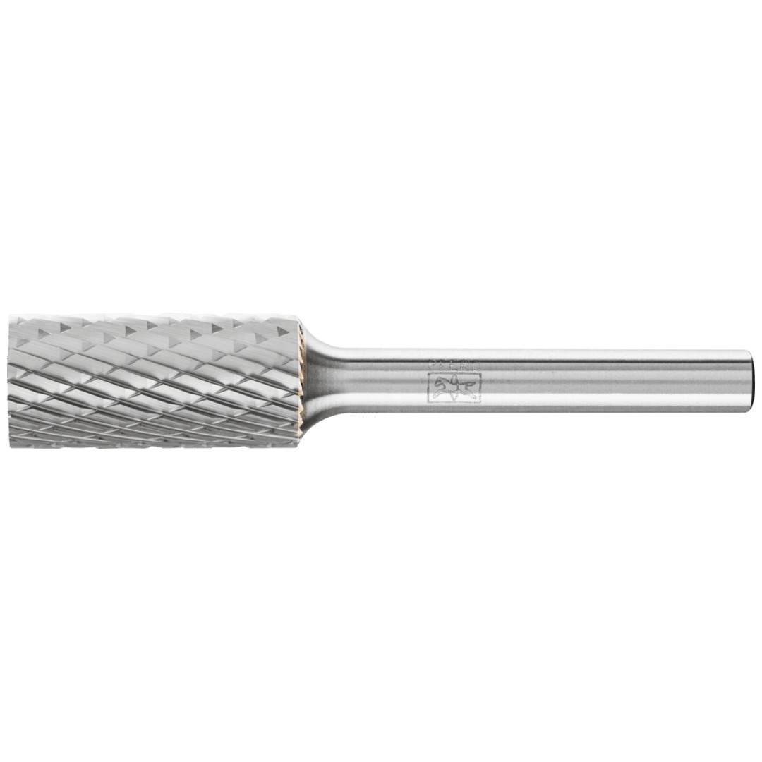 PFERD TOOLS Hartmetall Frässtift Zylinder ZYA Ø 12x25 mm Schaft-Ø 6 mm Z3P universal mittel kreuzverzahnt