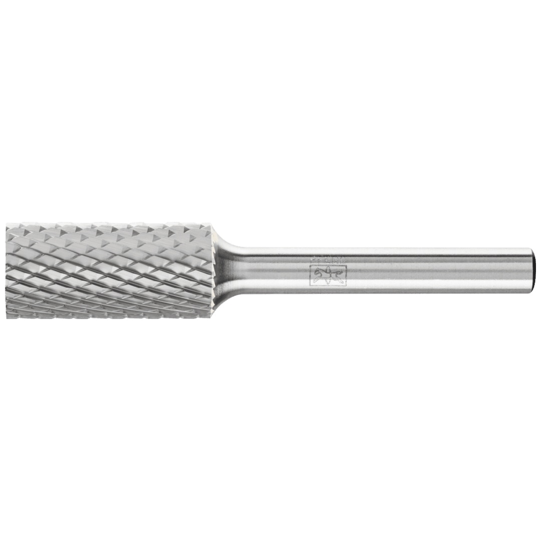 PFERD TOOLS Hartmetall Frässtift Zylinder ZYA Ø 12x25 mm Schaft-Ø 6 mm Z4 universal mittel fein