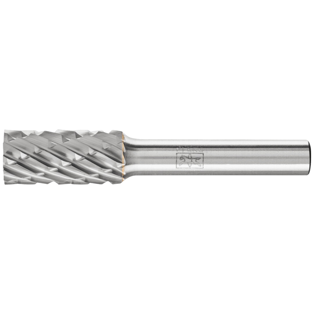 PFERD TOOLS Hartmetall Hochleistungsfrässtift NON-FERROUS Zylinder ZYA Ø 12x25 mm Schaft-Ø 8 mm NE-Metalle