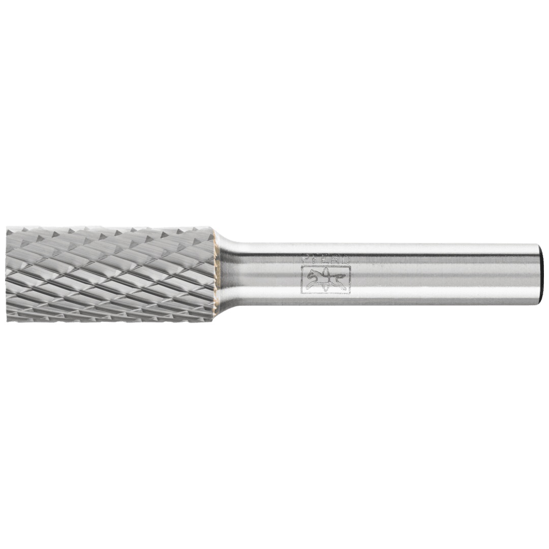 PFERD TOOLS Hartmetall Frässtift Zylinder ZYA Ø 12x25 mm Schaft-Ø 8 mm Z3P universal mittel kreuzverzahnt