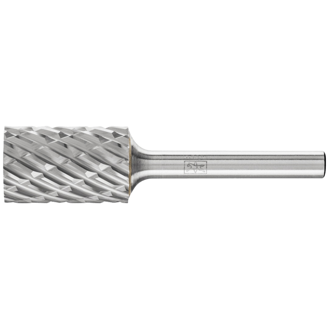 PFERD TOOLS Hartmetall Hochleistungsfrässtift STEEL Zylinder ZYA Ø 16x25 mm Schaft-Ø 6 mm für Stahl