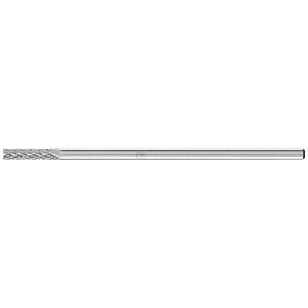 PFERD TOOLS Hartmetall Frässtift Zylinder ZYAS stirnverzahnt Ø 03x13mm Schaft-Ø 3x75mm Z3P universal mittel kreuzverzahnt