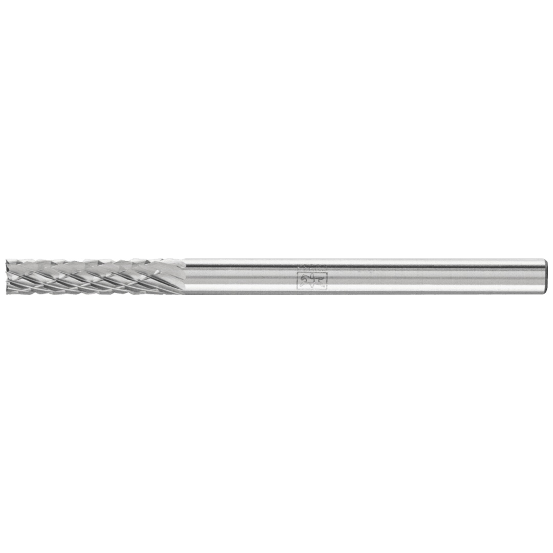 PFERD TOOLS Hartmetall Frässtift Zylinder ZYAS stirnverzahnt Ø 03x13mm Schaft-Ø 3mm Z3P universal mittel kreuzverzahnt