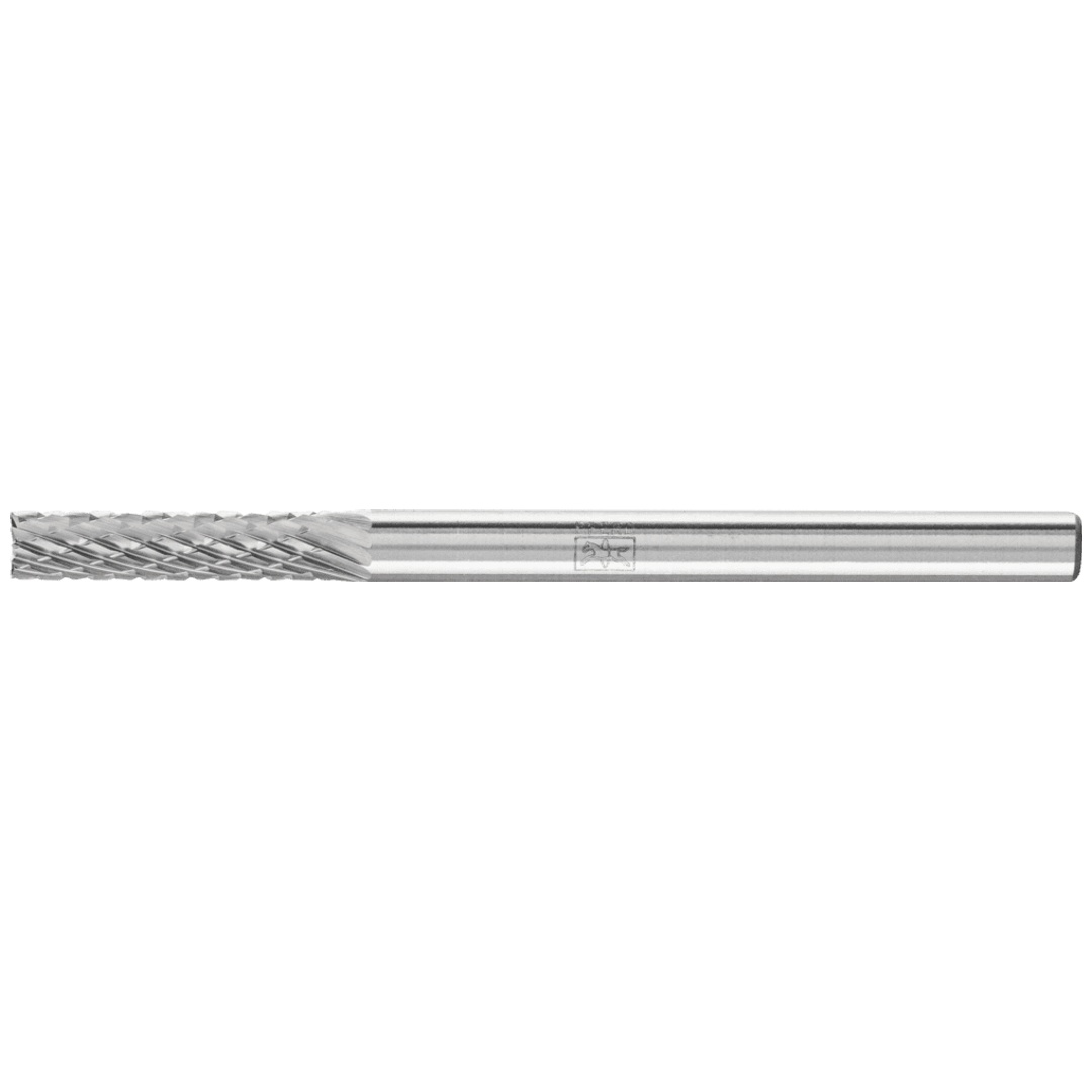 PFERD TOOLS Hartmetall Frässtift Zylinder ZYAS stirnverzahnt Ø 03x13mm Schaft-Ø 3mm Z4 universal mittel fein