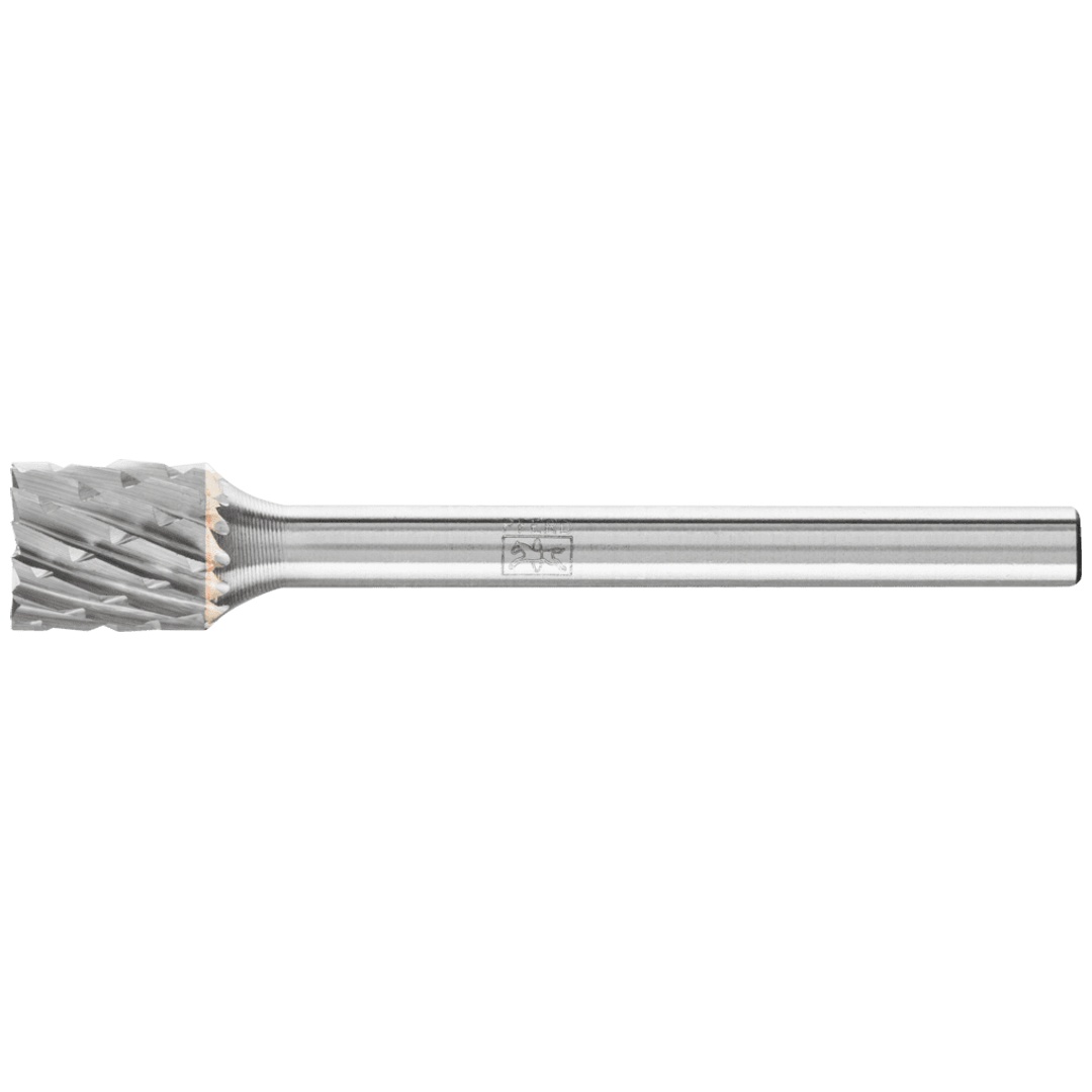 PFERD TOOLS Hartmetall Frässtift Zylinder ZYAS stirnverzahnt Ø 06x07mm Schaft-Ø 3mm Z3P universal mittel kreuzverzahnt