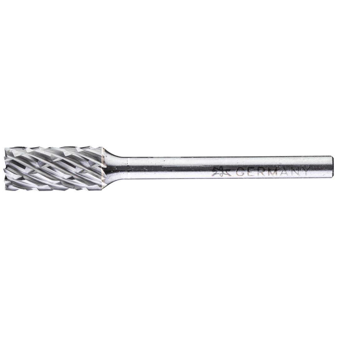 PFERD TOOLS Hartmetall Hochleistungsfrässtift ALLROUND Zylinder  ZYAS stirnverzahnt Ø06x16mm Schaft-Ø 3 mm universal grob